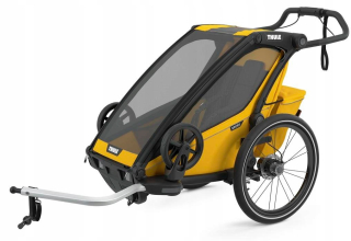 Detský príves na bicykel Thule Chariot Sport1 Spectra Yellow